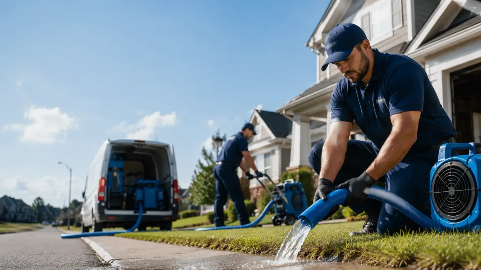 Flood Damage Restoration in South Park, PA